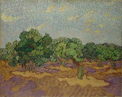 Olive Trees by Vincent van Gogh