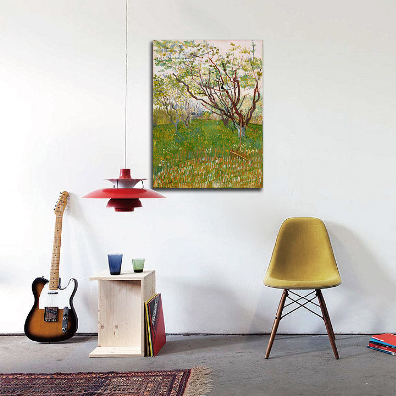 The Flowering Orchard - by Vincent van Gogh