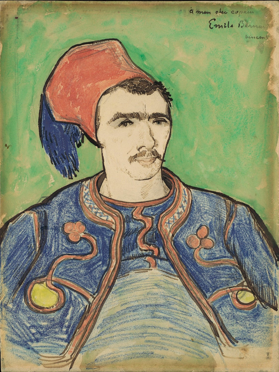 The Zouave by Vincent van Gogh