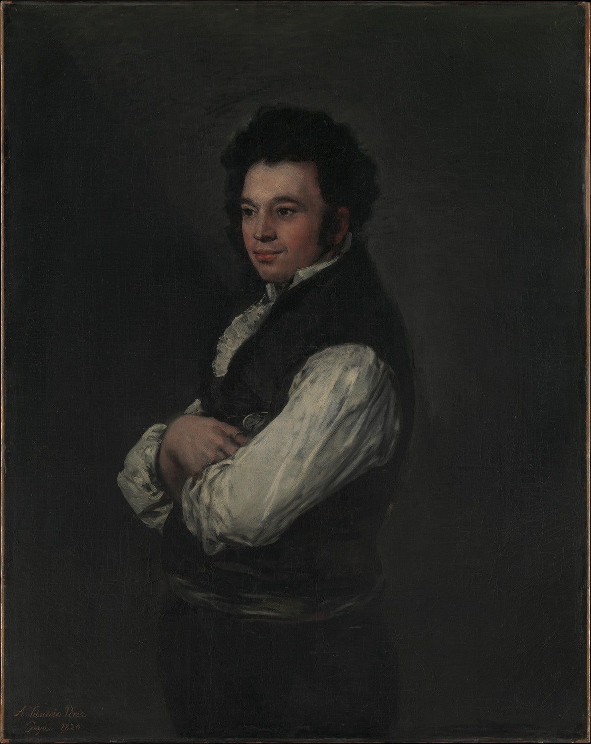 Tiburcio Pérez y Cuervo (1785/86â€?841), the Architect by Francisco Goya y Lucientes