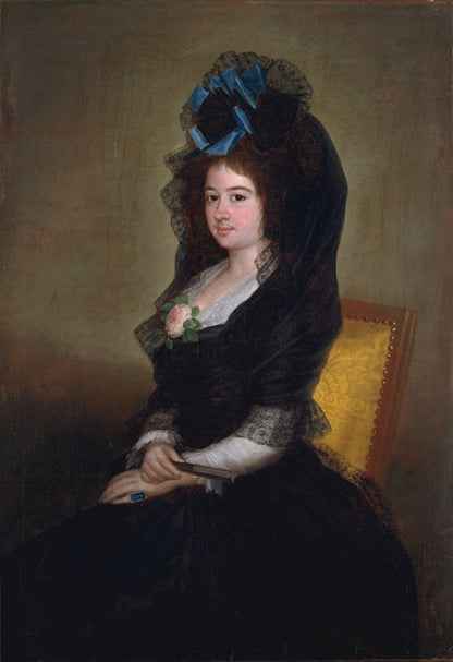 Narcisa Barañana de Goicoechea by Francisco Goya y Lucientes