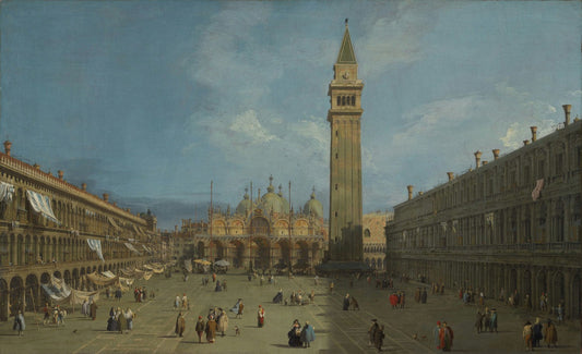 Piazza San Marco by Canaletto