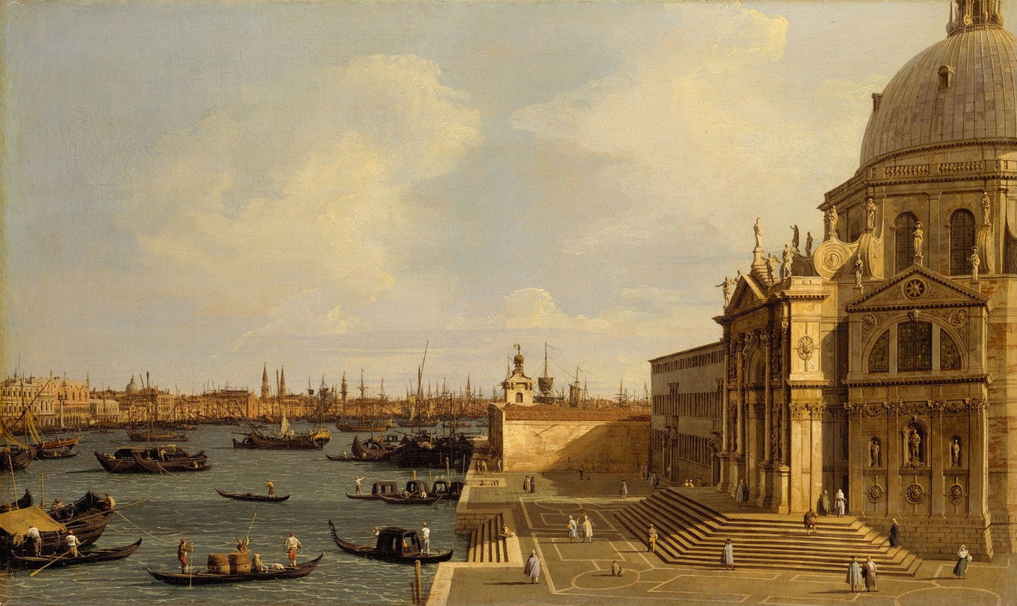 Venice: Santa Maria della Salute by Canaletto