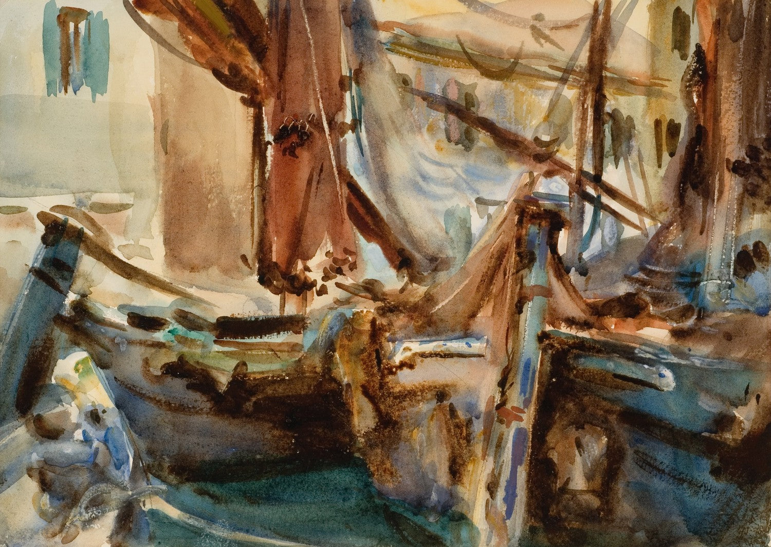 At Chioggia by John Singer Sargent