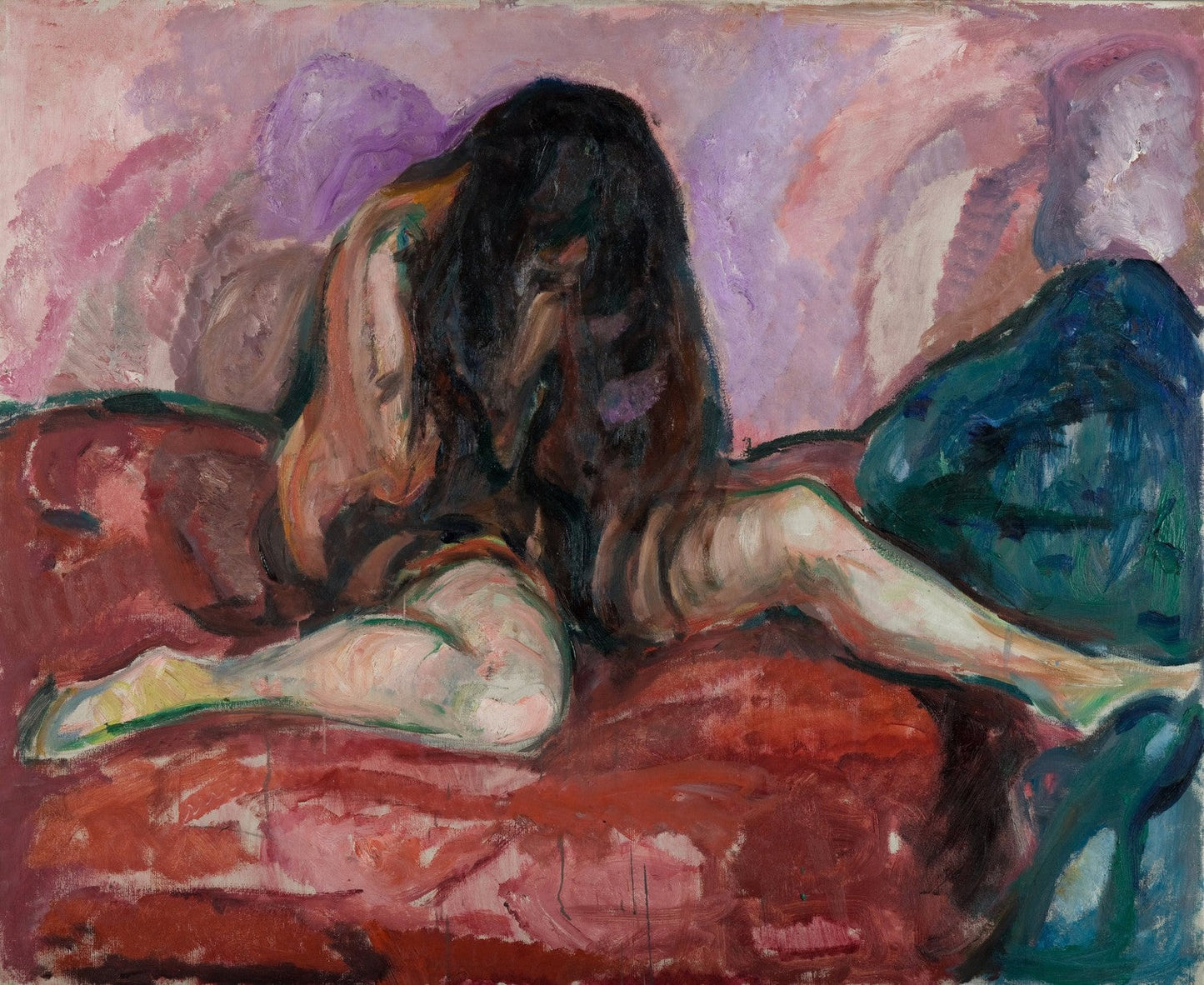 Weeping Nude by Edvard Munch