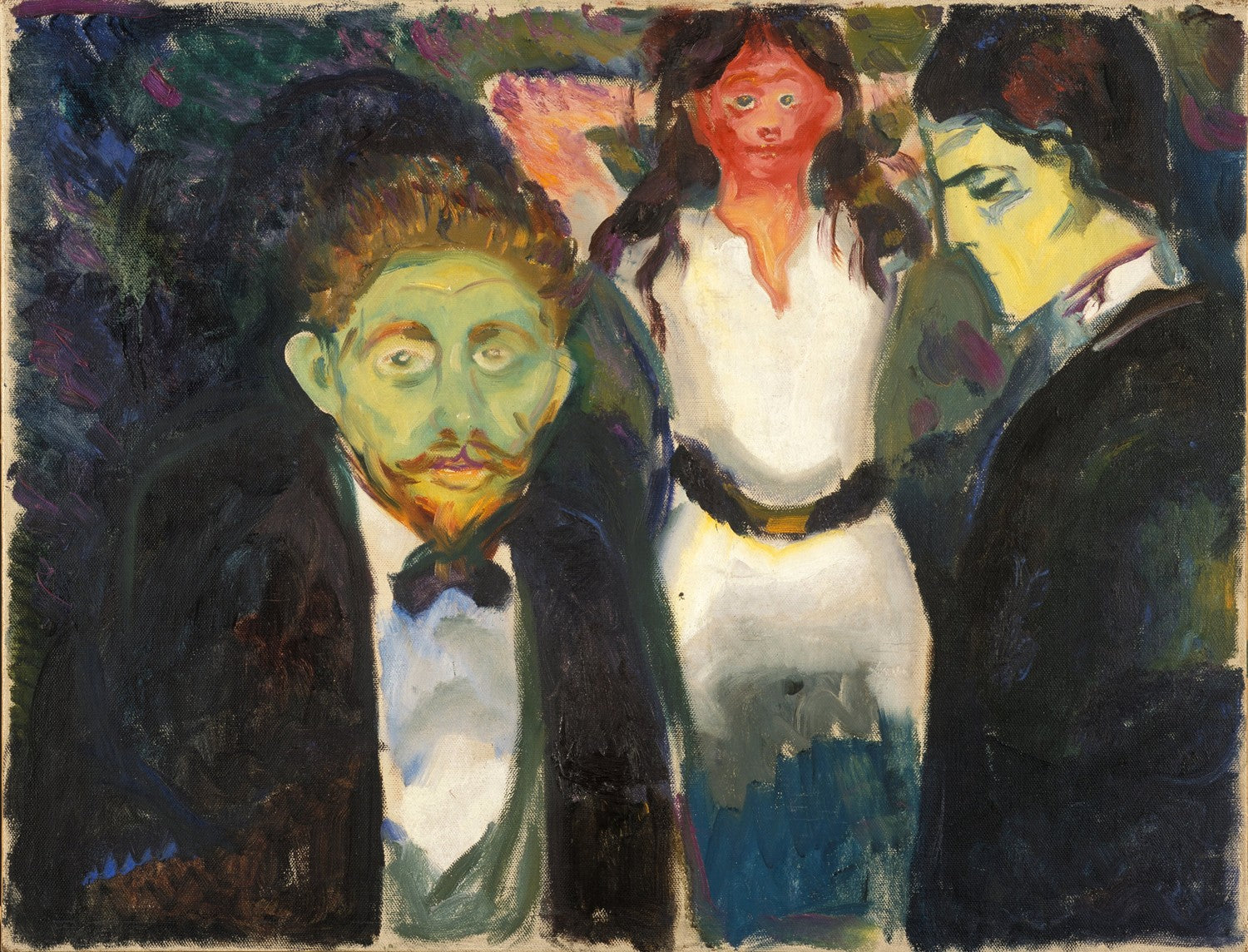 Jealousy by Edvard Munch