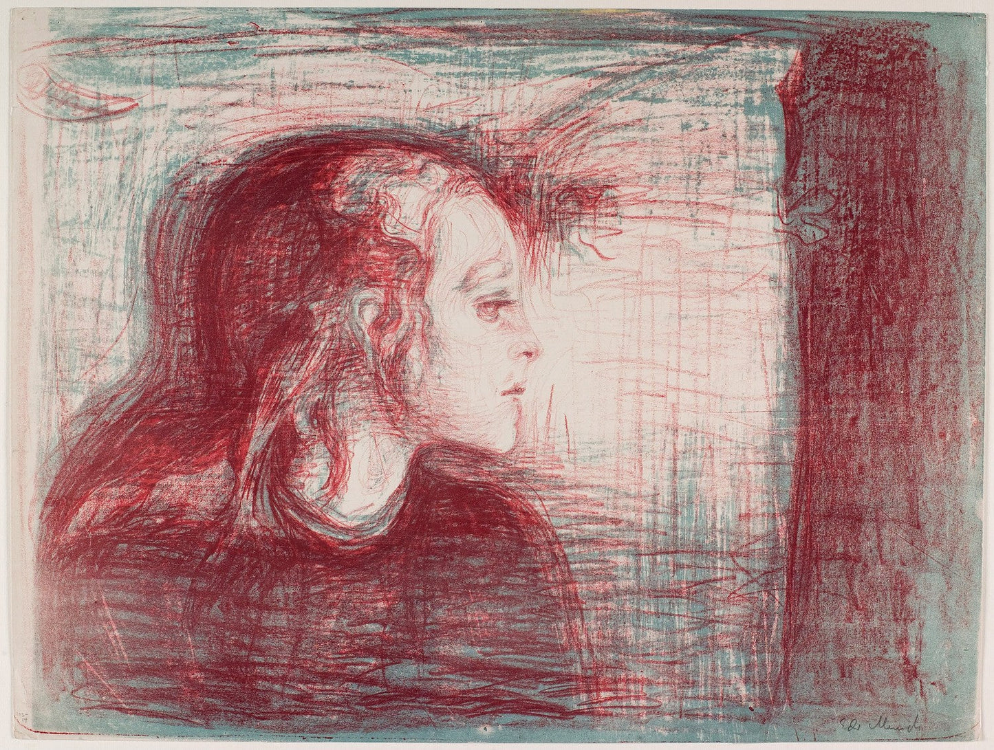 The Sick Child I by Edvard Munch