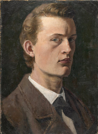 Self-Portrait by Edvard Munch