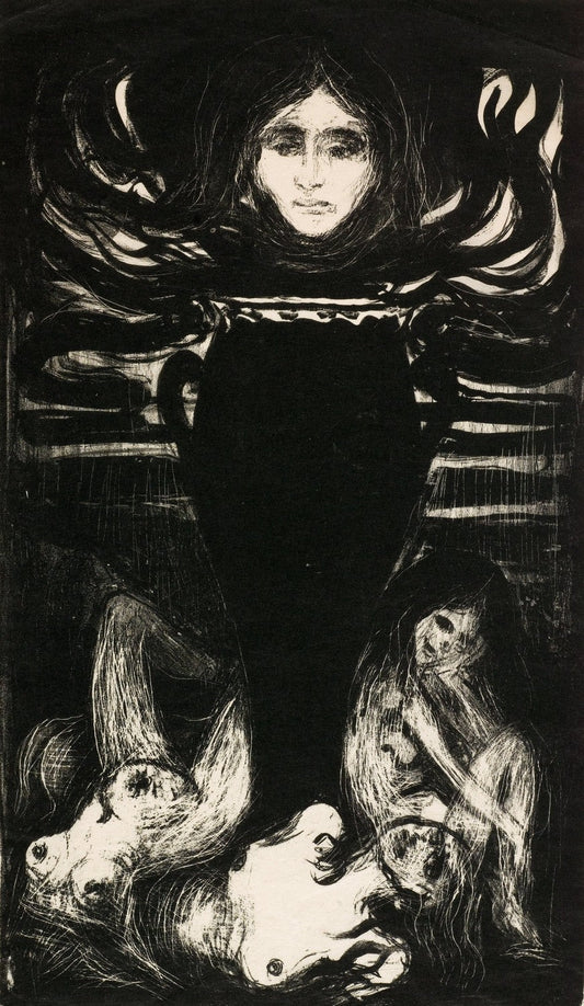 The Urn by Edvard Munch