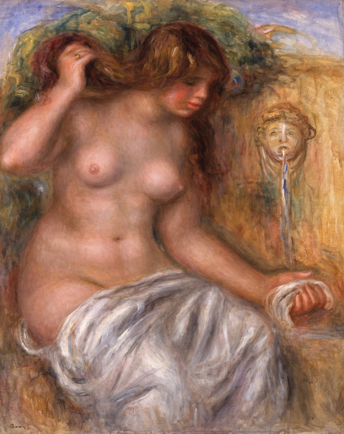 The Source by Pierre-Auguste Renoir