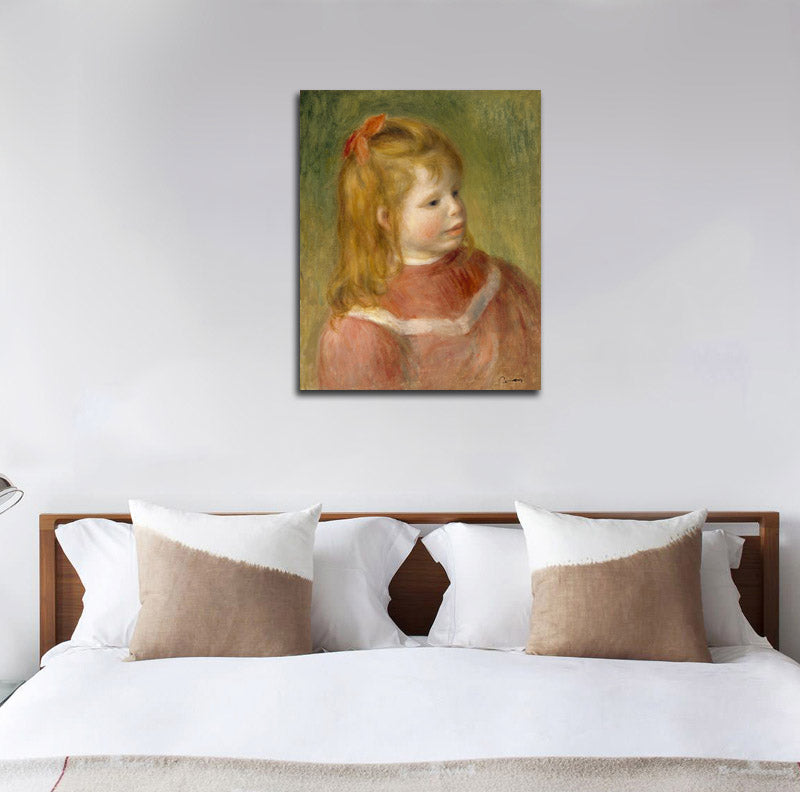 Portrait of Jean - by Pierre-Auguste Renoir