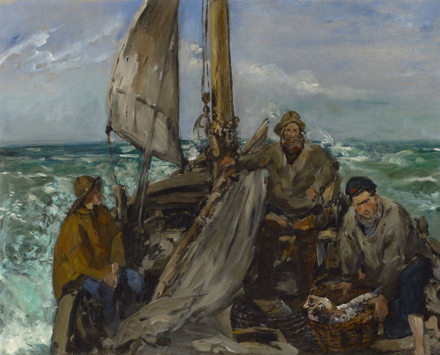 The Toilers of the Sea by Édouard Manet