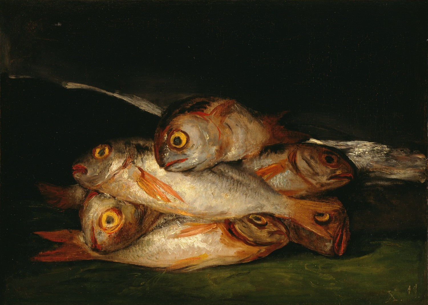 Still Life with Golden Bream by Francisco Goya y Lucientes