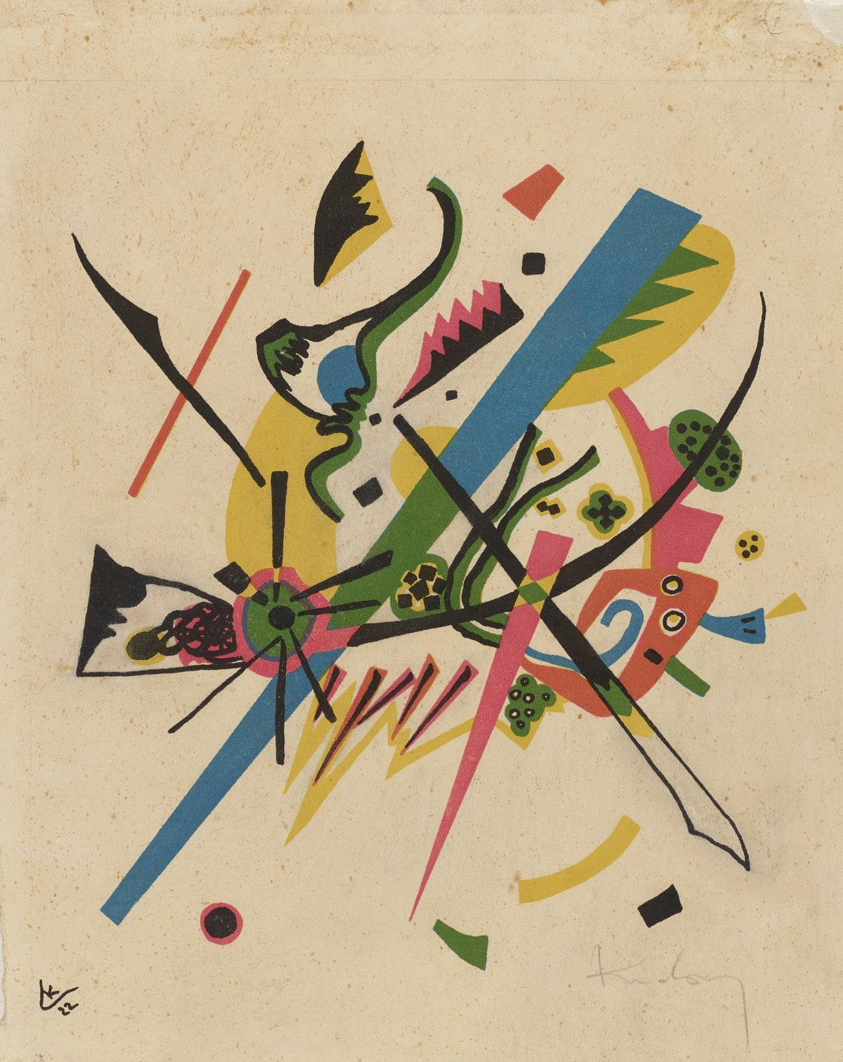 Kleinen Welten I (Little Worlds I) by Wassily Kandinsky