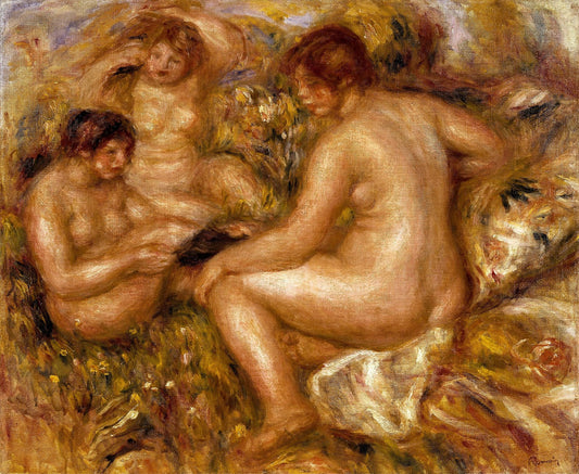 Three Bathers by Pierre-Auguste Renoir