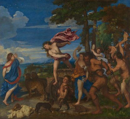 Bacchus and Ariadne by Titian