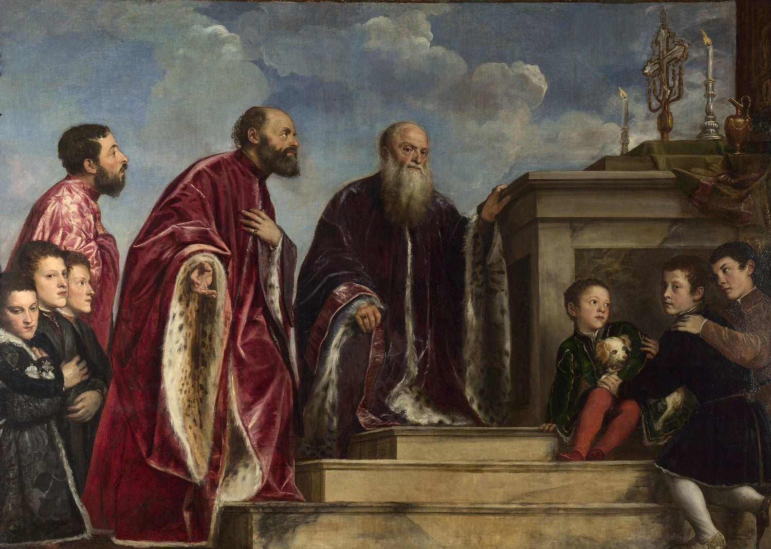 The Vendramin Family by Titian