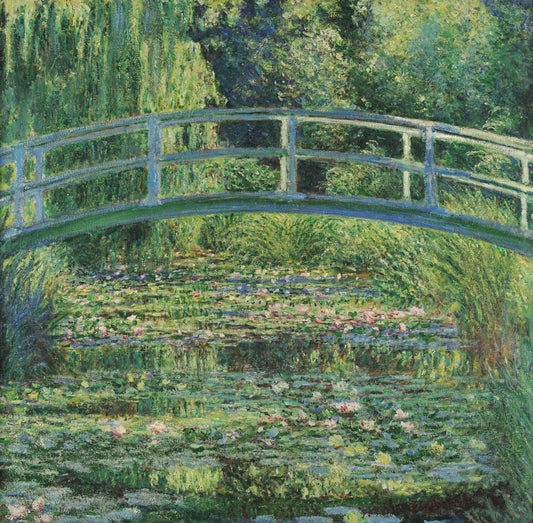 The Water-Lily Pond by Claude Monet