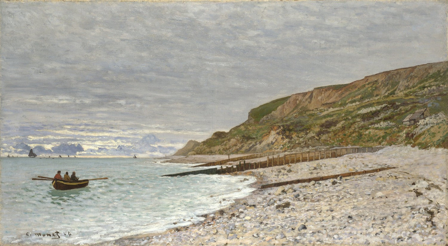 La Pointe de la Hève, Sainte-Adresse by Claude Monet