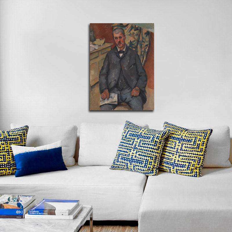 Seated Man - by Paul Cézanne