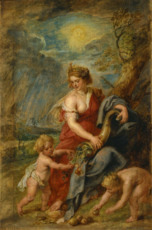 Abundance (Abundantia) by Peter Paul Rubens