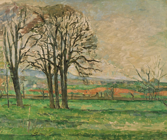 The Bare Trees at Jas de Bouffan by Paul Cézanne