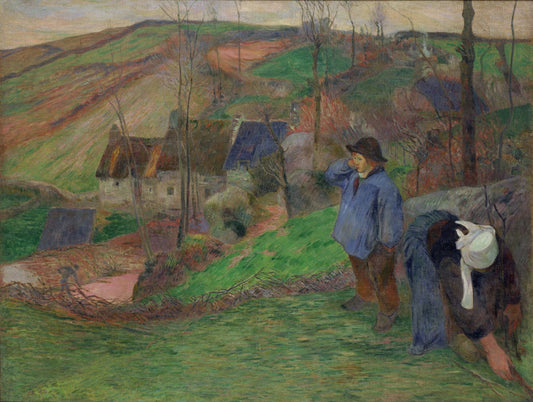 Landscape of Brittany by Paul Gauguin