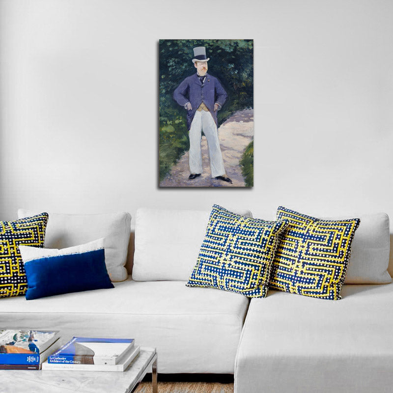 Portrait of Monsieur Brun - by Édouard Manet