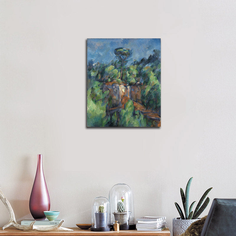 Quarry at Bibémus (Carrière de Bibémus) - by Paul Cézanne