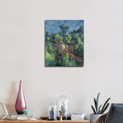 Quarry at Bibémus (Carrière de Bibémus) - by Paul Cézanne