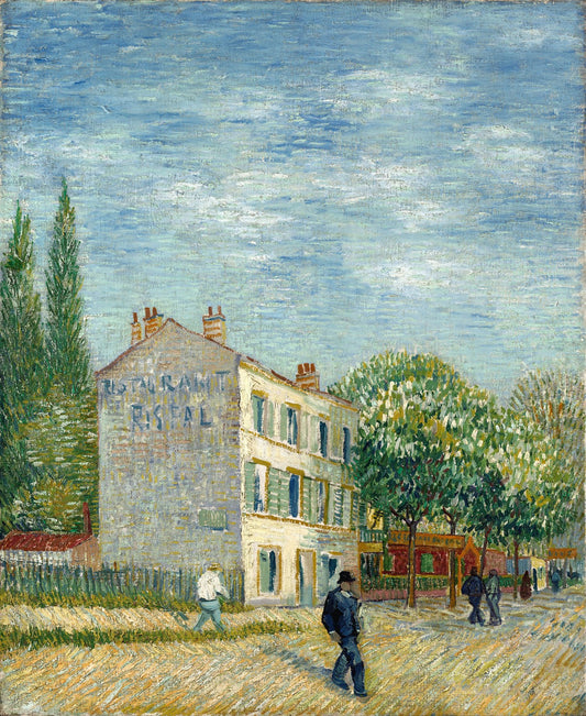 Restaurant Rispal at Asnières (Le restaurant Rispal à Asnières) by Vincent van Gogh