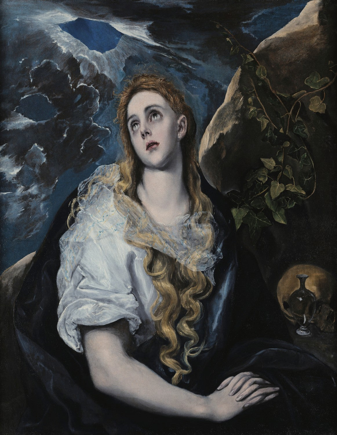 The Penitent Magdalene by El Greco