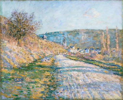 The Road to Vétheuil by Claude Monet