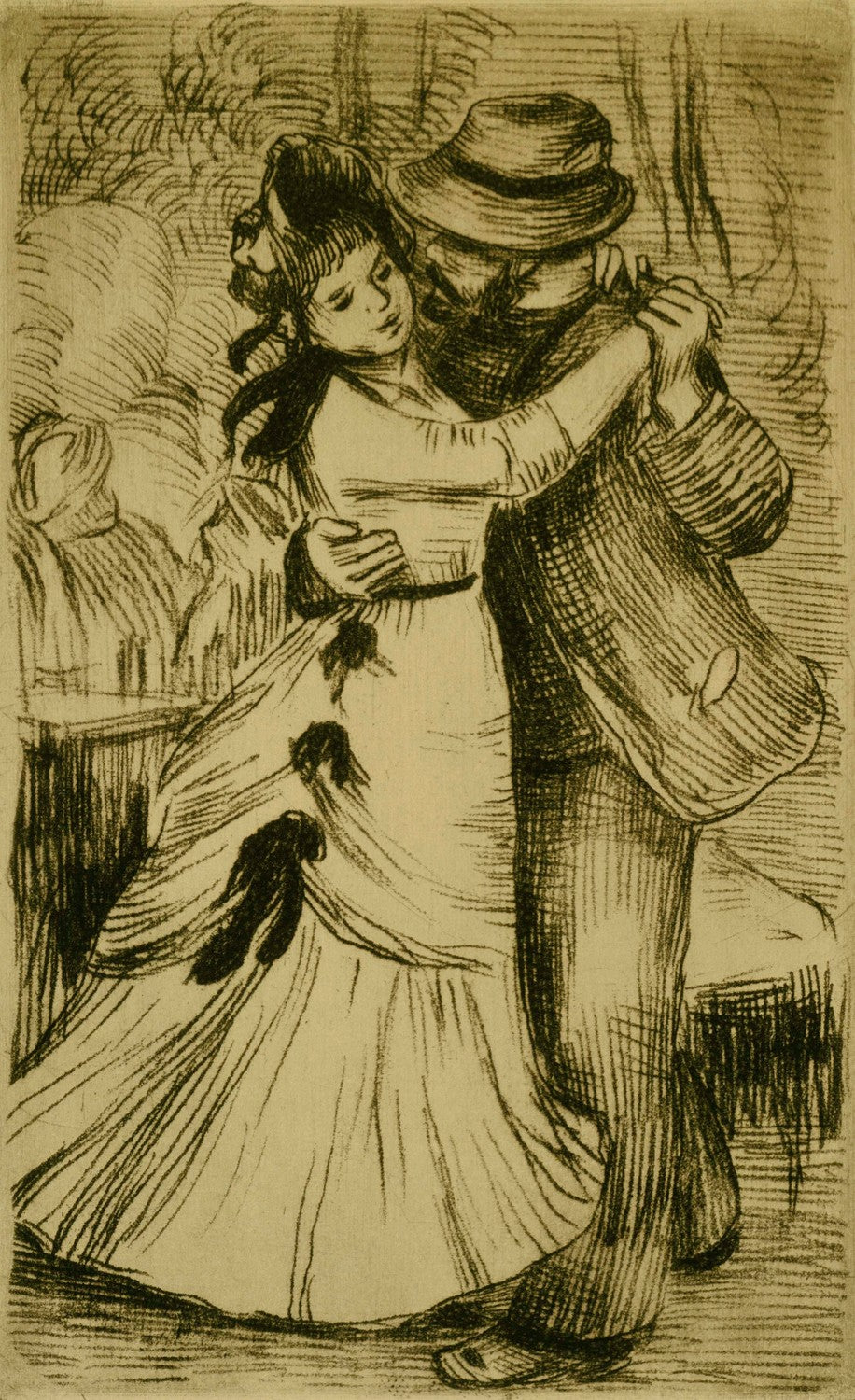 The Dance in the Country by Pierre-Auguste Renoir