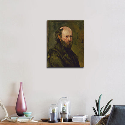 Self-Portrait - by Paul Cézanne