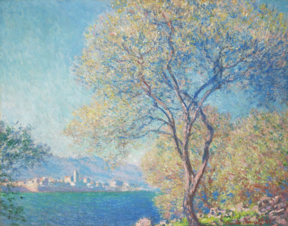 Antibes Seen from La Salis by Claude Monet