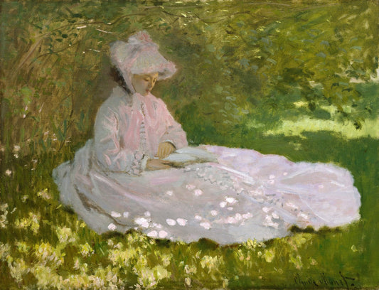 Springtime by Claude Monet