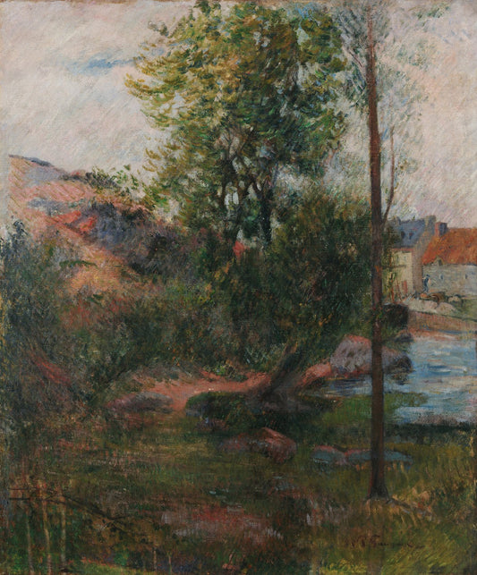 Willow by the Aven by Paul Gauguin