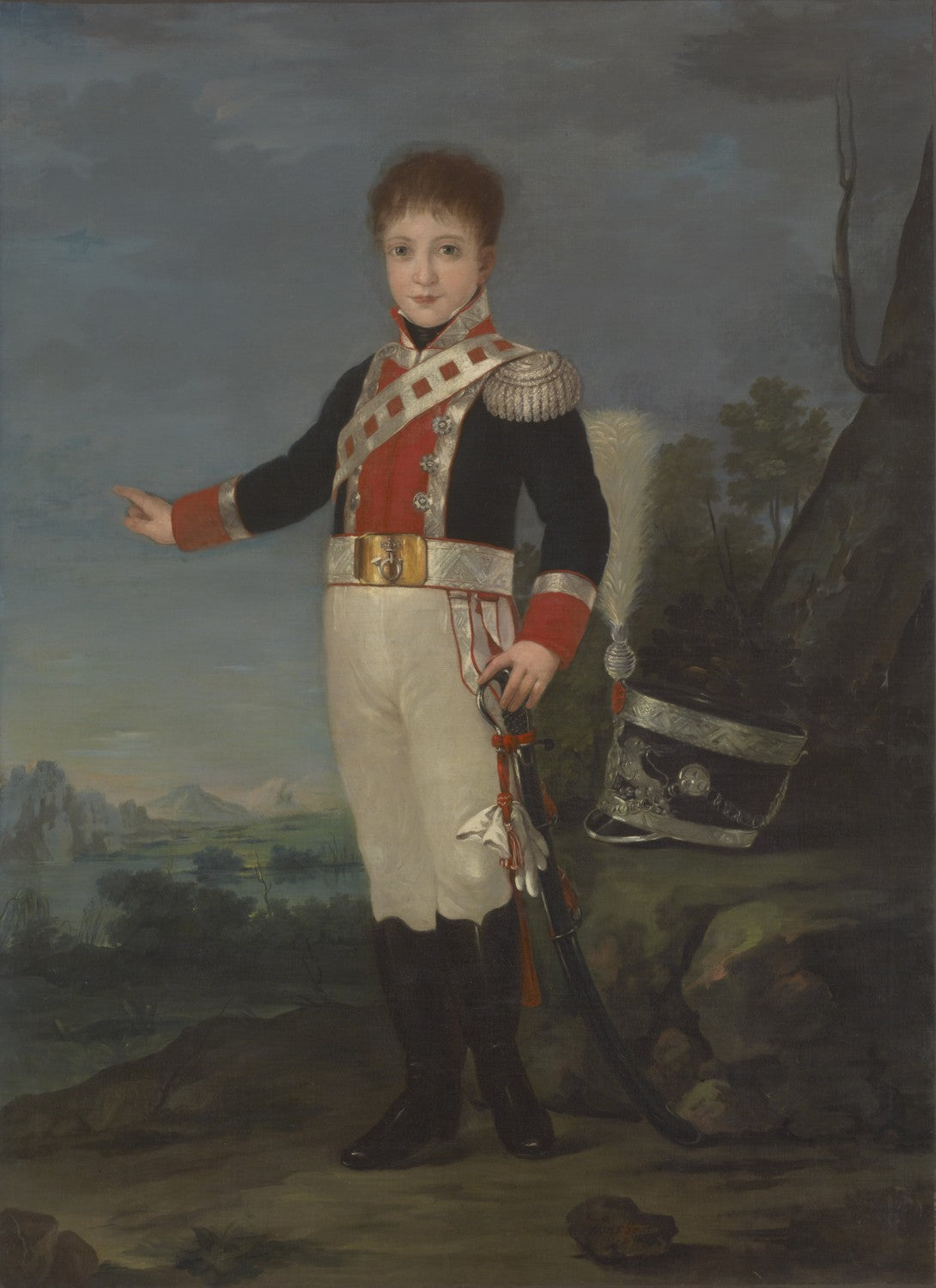 Portrait of Don Sebastien Marie Gabriel de Bourbon-Bragance by Francisco Goya y Lucientes