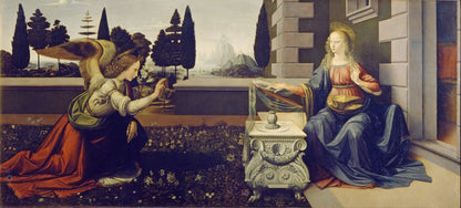 Annunciation by Da Vinci