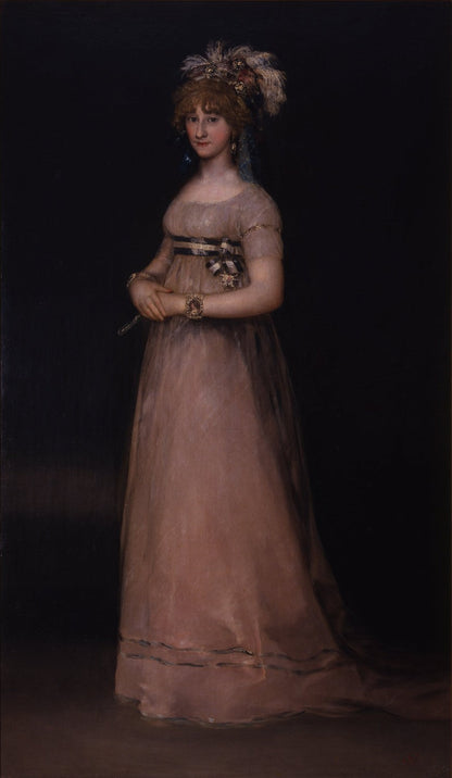 Portrait of the Countess of Chinchon by Francisco Goya y Lucientes