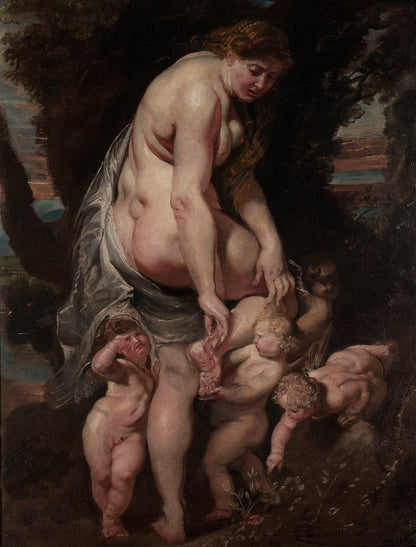 Venus Wounded by a Thorn by Peter Paul Rubens