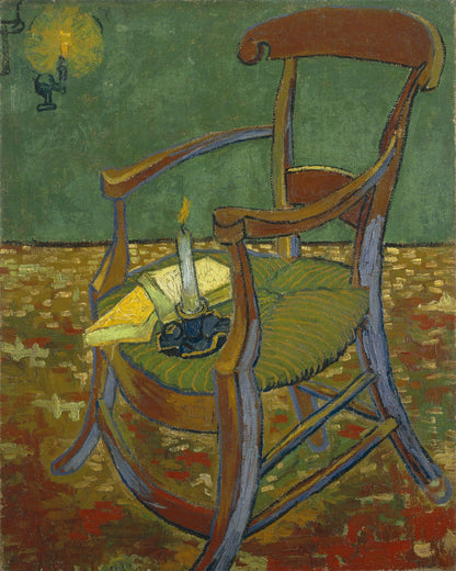 Gauguin's chair by Vincent van Gogh