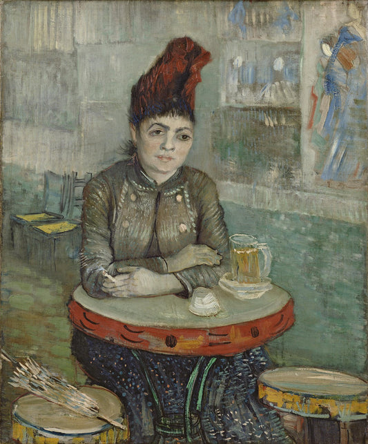 In the café: Agostina Segatori in Le Tambourin by Vincent van Gogh