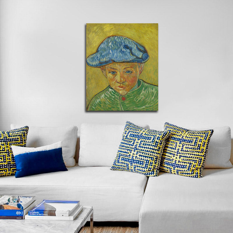 Portrait of Camille Roulin - by Vincent van Gogh