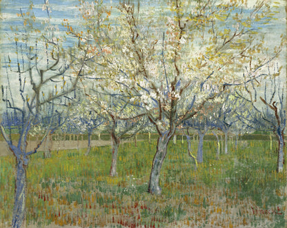 The Pink Orchard by Vincent van Gogh