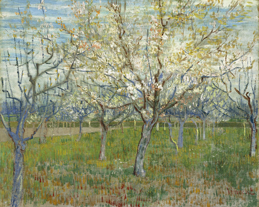 The Pink Orchard by Vincent van Gogh