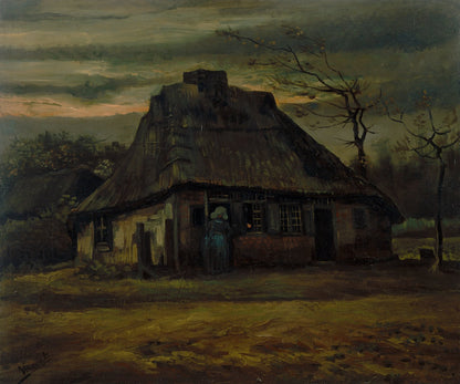 The cottage by Vincent van Gogh