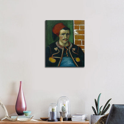 The Zouave - by Vincent van Gogh