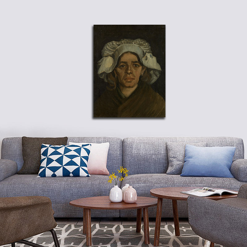 Head of a woman - by Vincent van Gogh